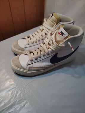 Size 7.5M - Nike Blazer '77 Mid Washed Denim Mens Size 7.5